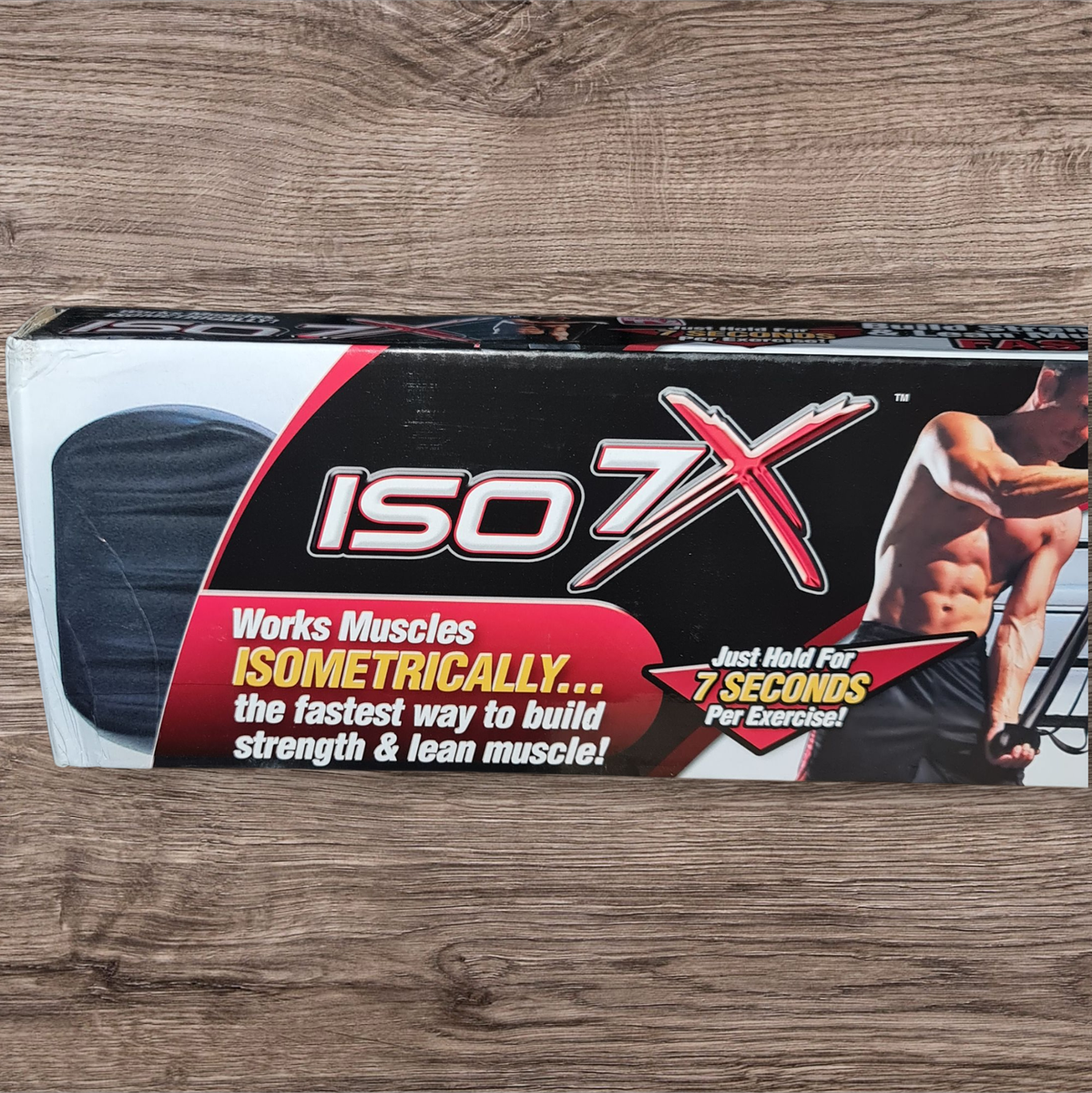ISO 7X Isometric Training Device - Strength & Muscle Building in 7 Seconds