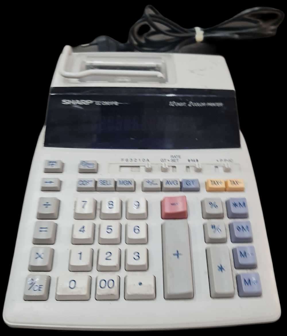 SHARP EL2901 PRINTING CALCULATOR