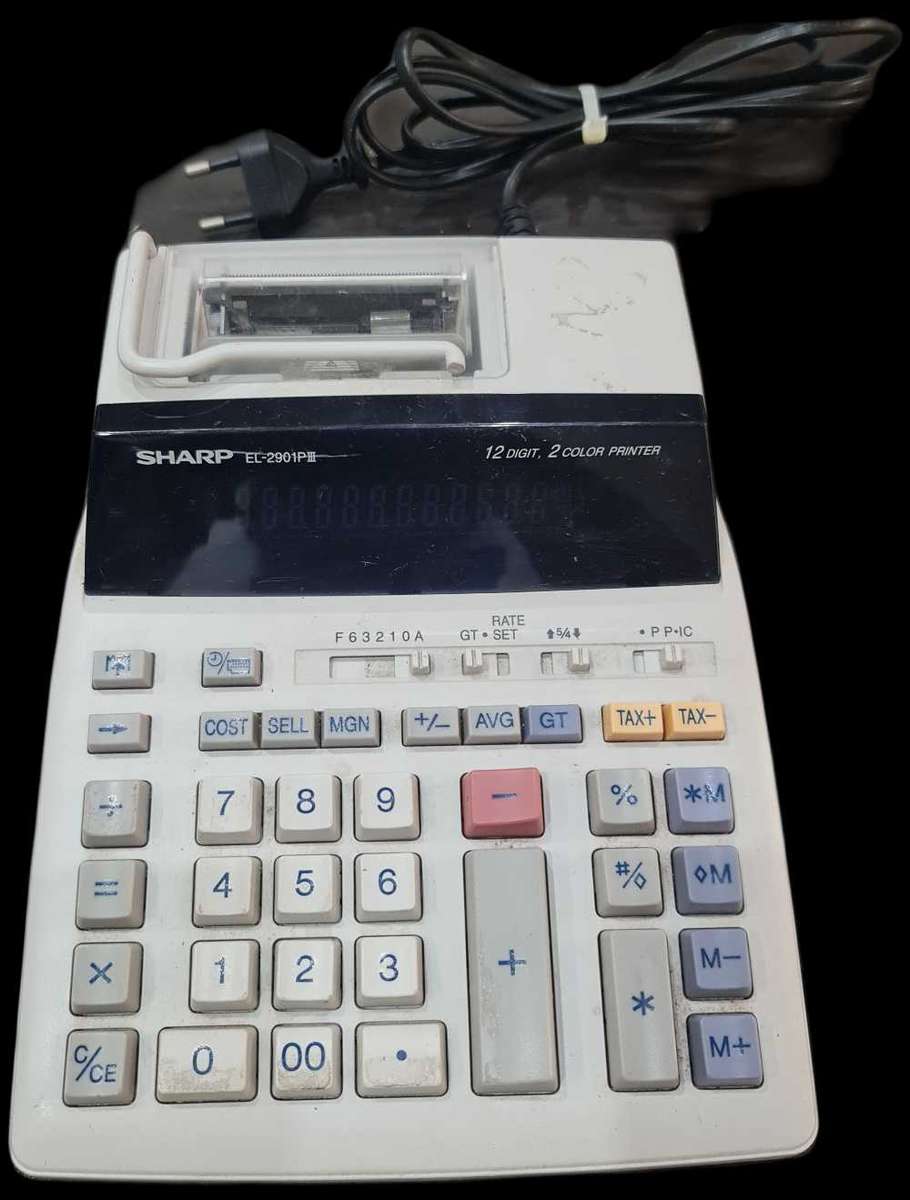 SHARP EL2901 PRINTING CALCULATOR