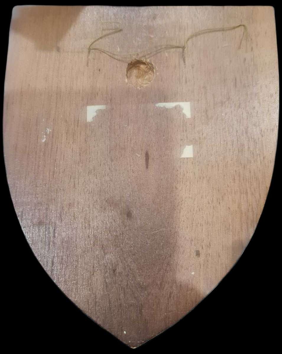 WALL PLAQUE WITH RODESIAN COINS