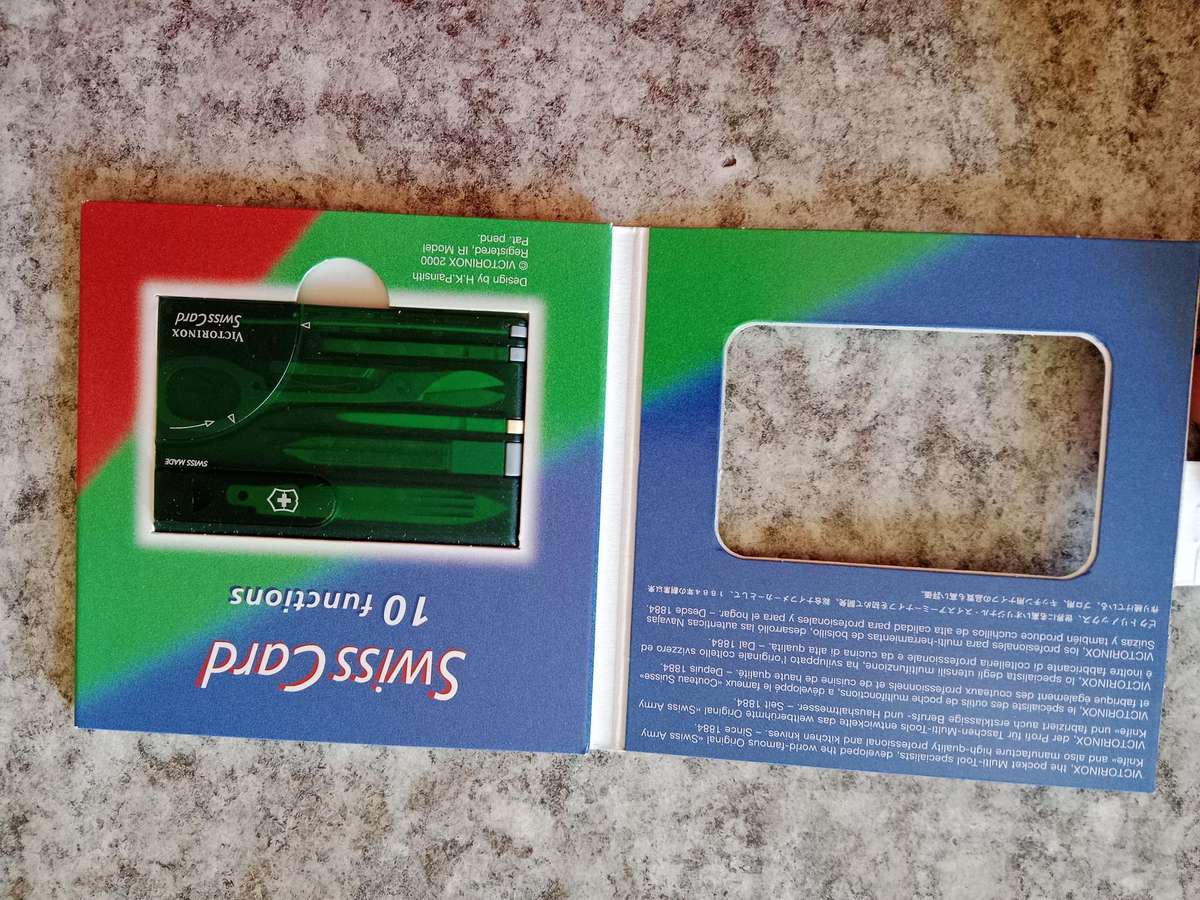 Victorinox card collection x5