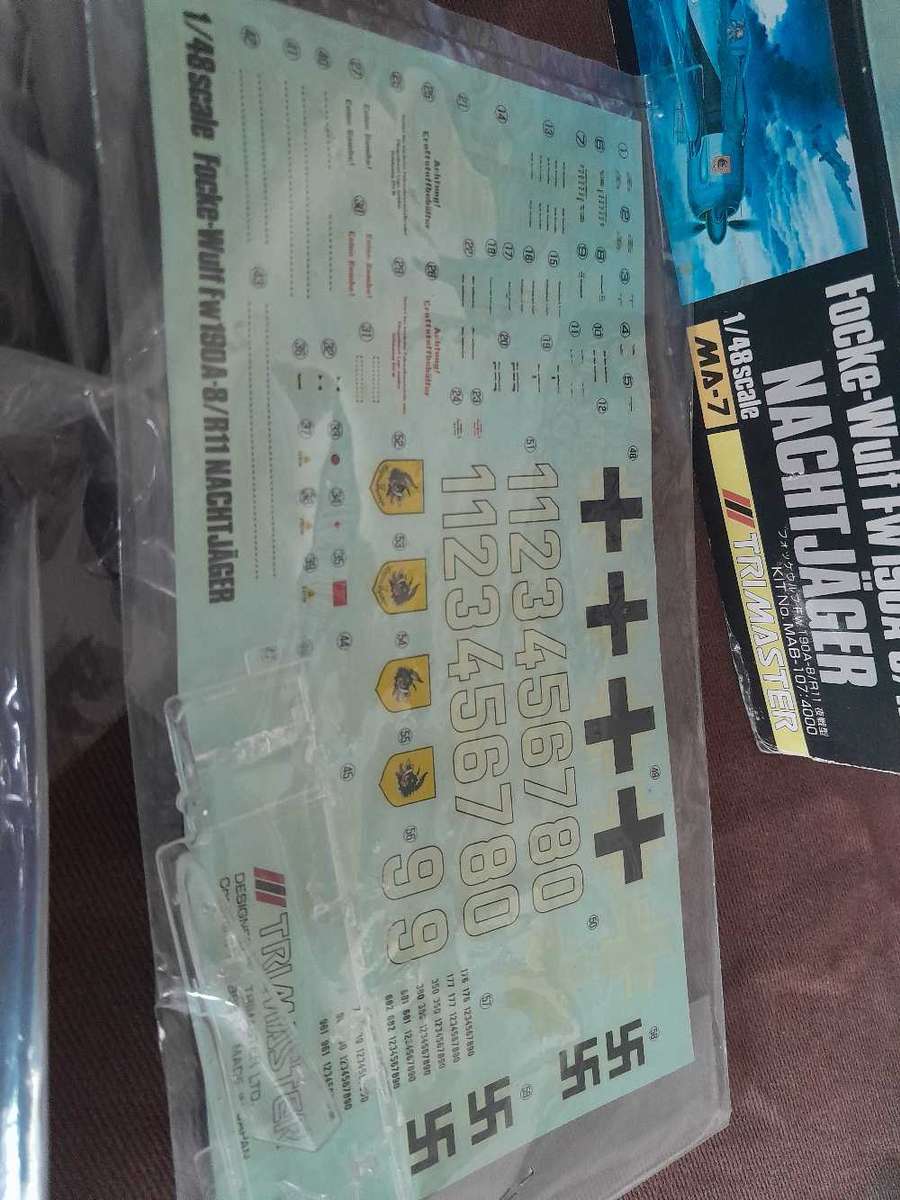 Focke Wulf 190A-8 Nachtjager 48scale