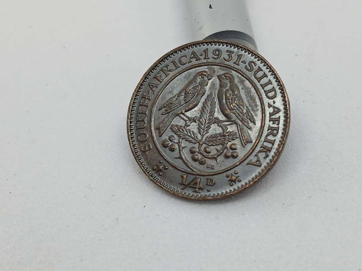 1931  Suid Afrika 1/4 Penny