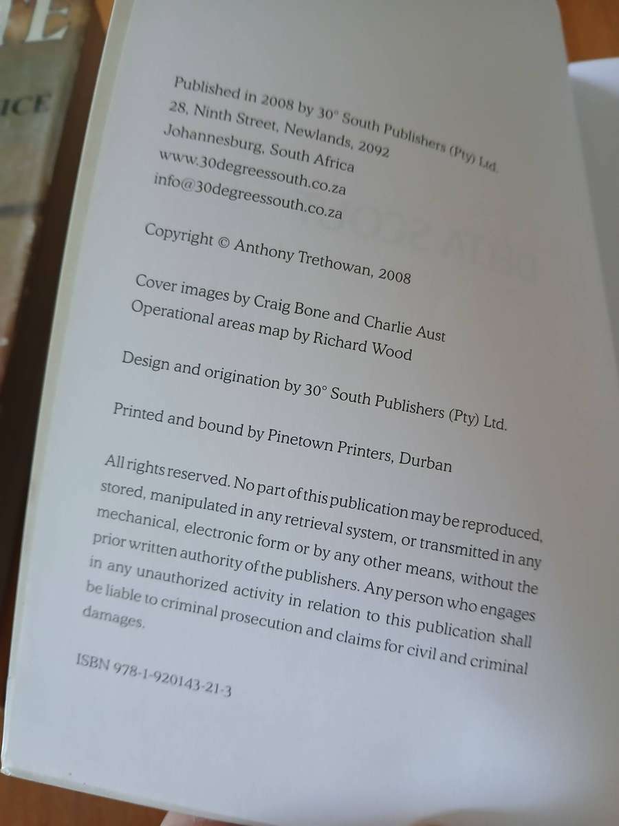 Delta Scout. Anthony Trethowan