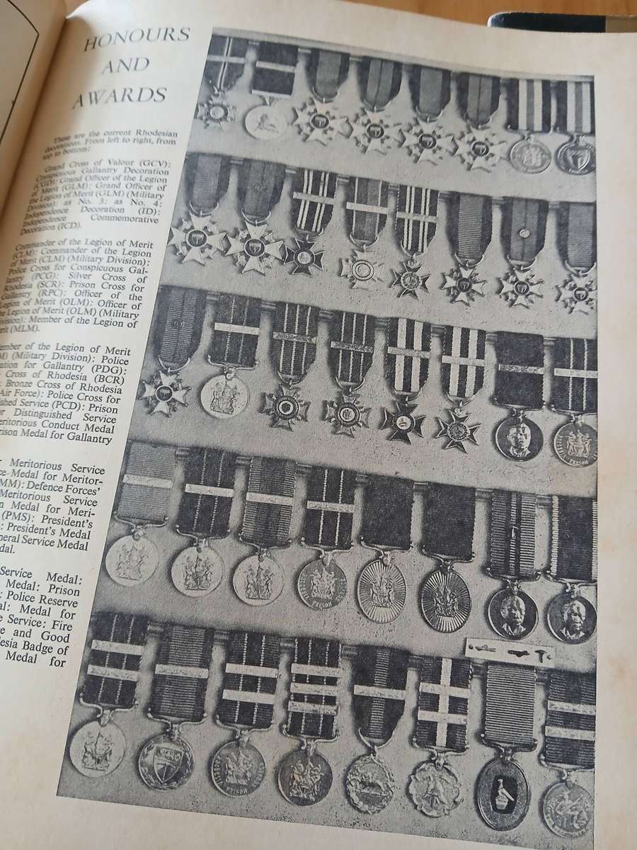 FIGHTING FORCES OF RHODESIA 3 copies