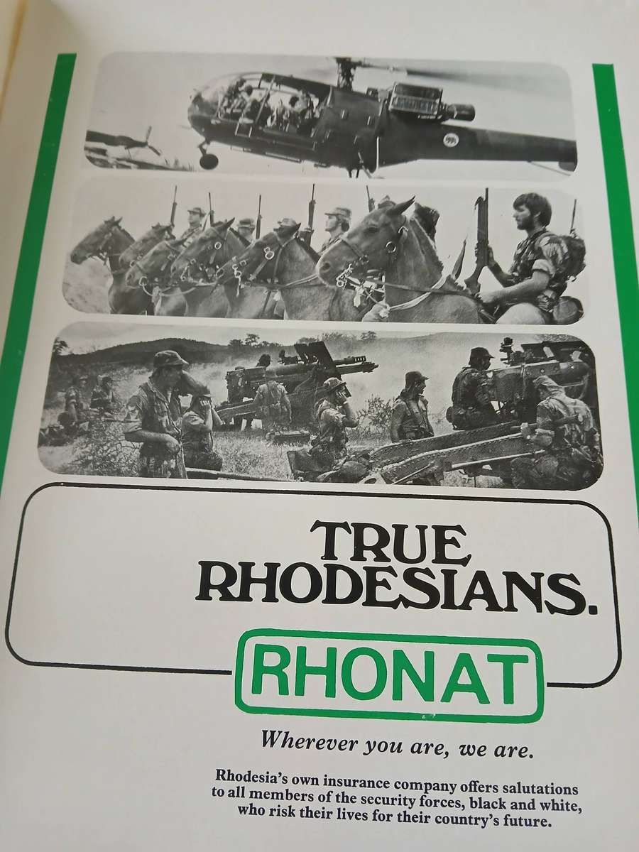 FIGHTING FORCES OF RHODESIA 3 copies