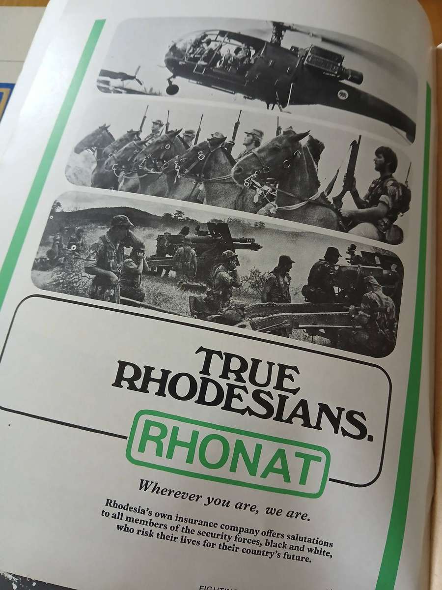FIGHTING FORCES OF RHODESIA 3 copies