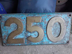 Rhodesian  Railway  Nr Plate