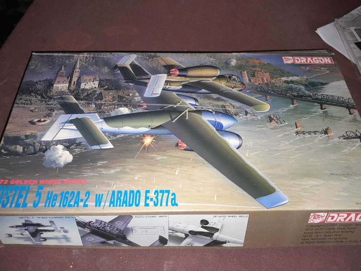 Mistel 5 He 262 & Arado E377