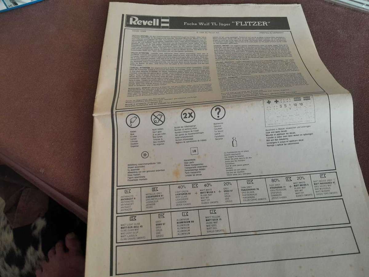 Focke Wulf Flitzer Jager model