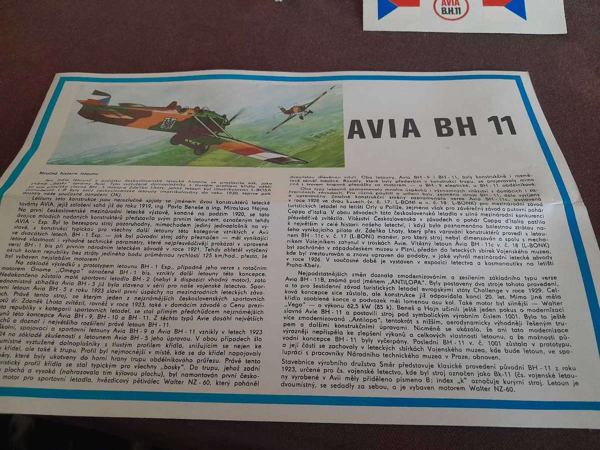 Rare AVIA BH 11 1/50 scale