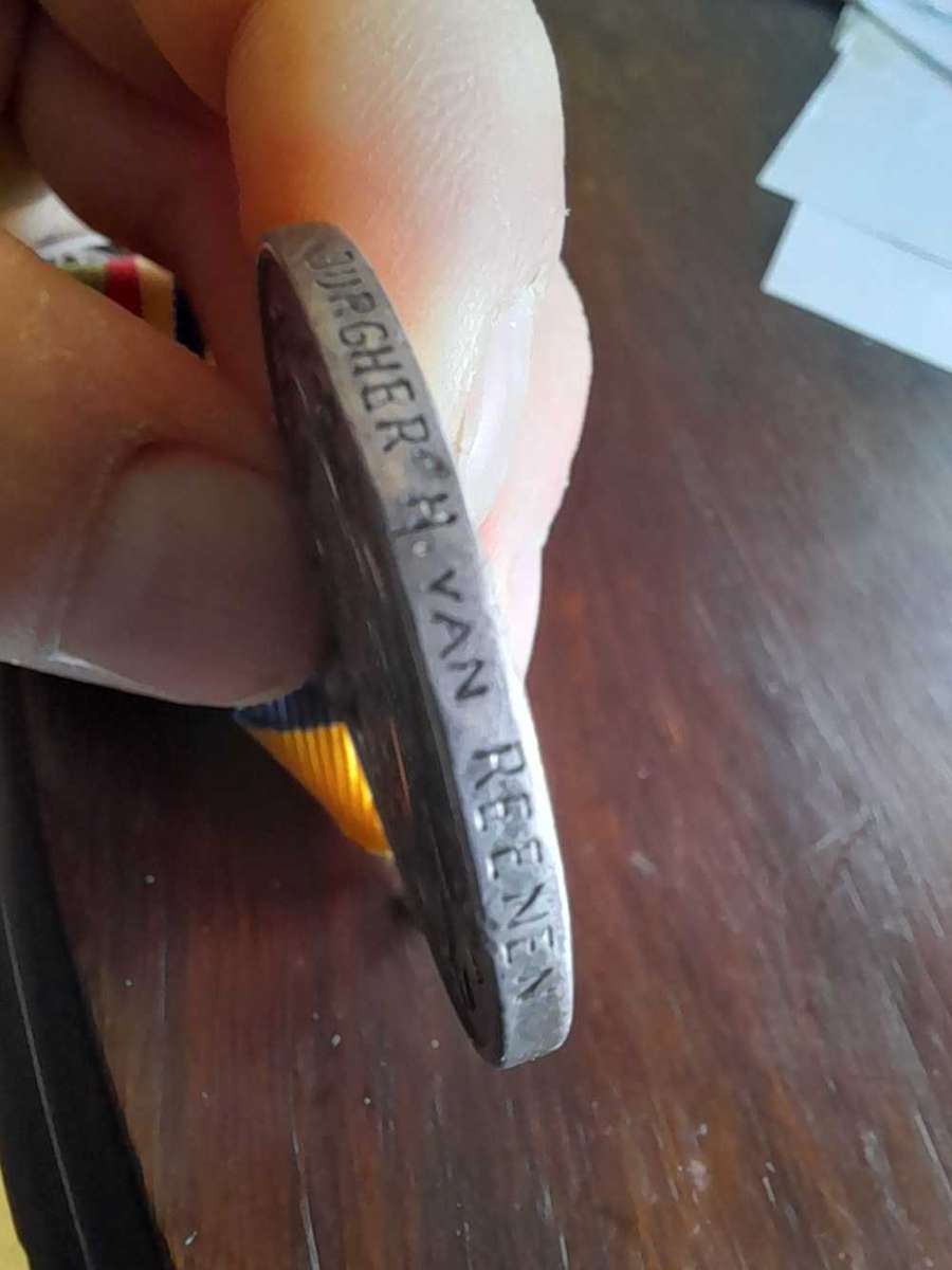 ABO medal H van Reenen