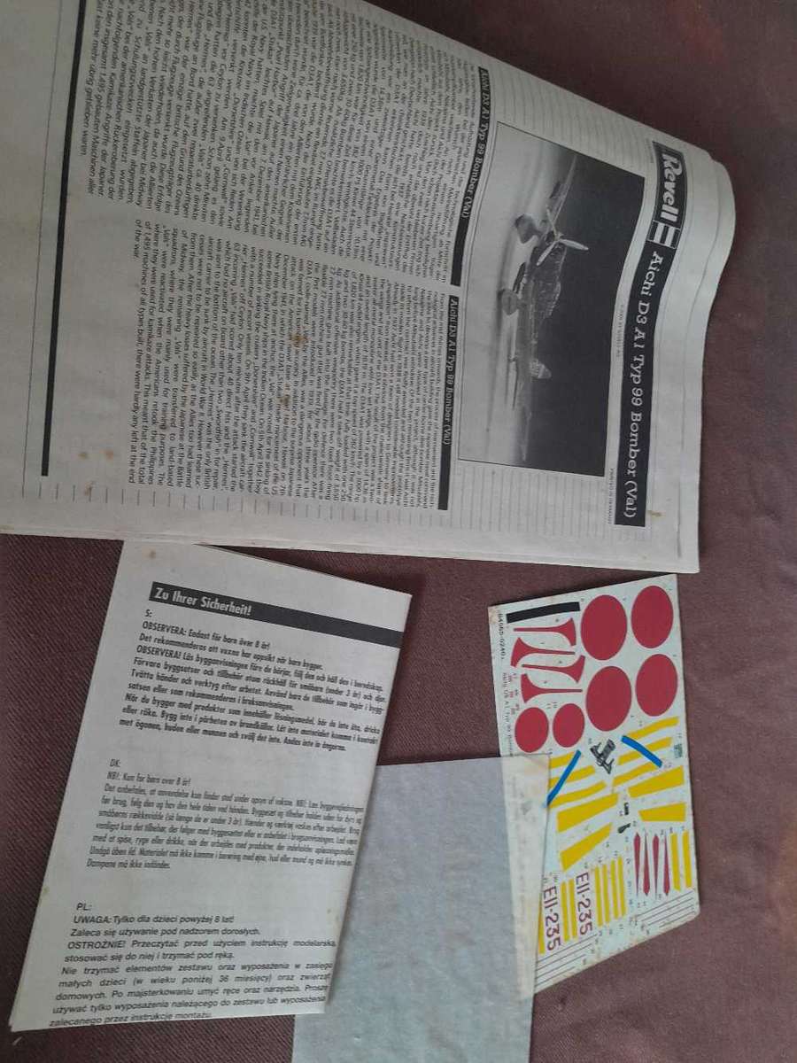 AICHI D3A1 VAL Bomber