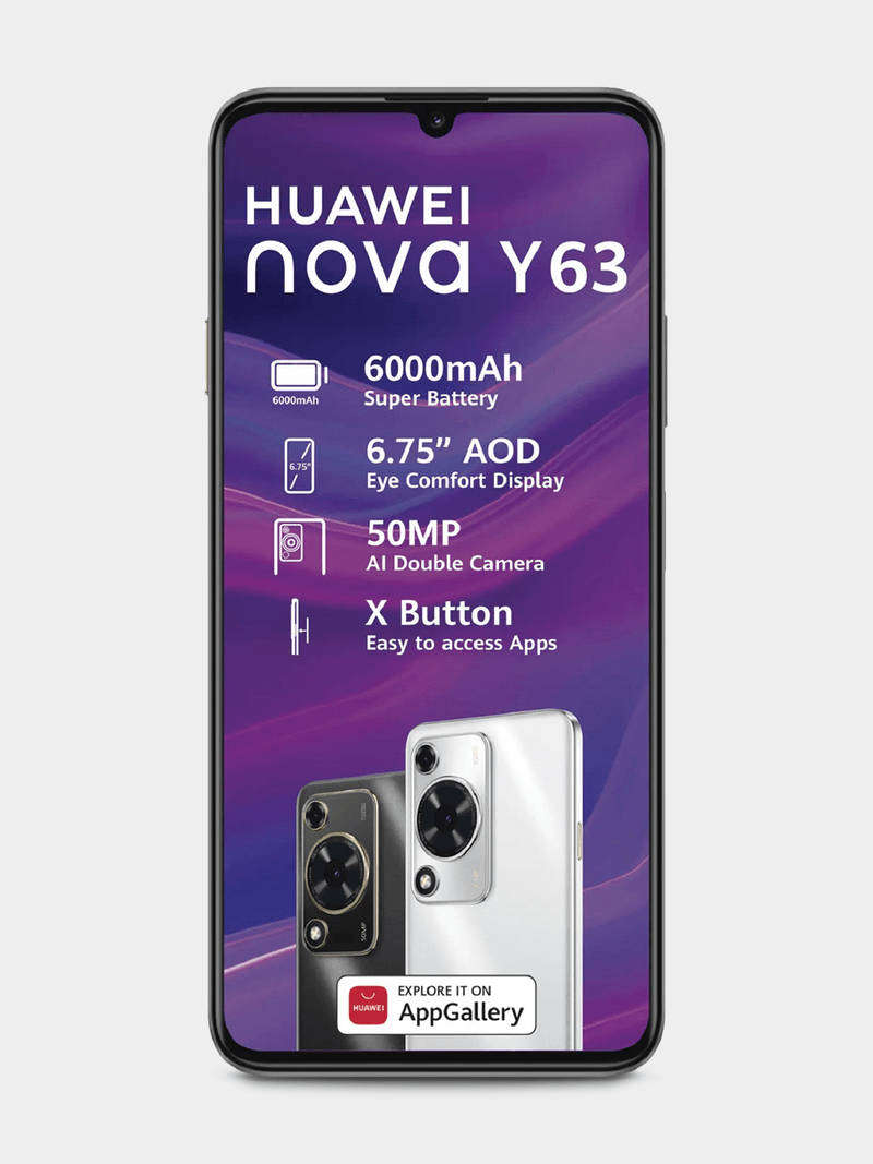 HUAWEI nova Y63 4G 128GB (Dual SIM)