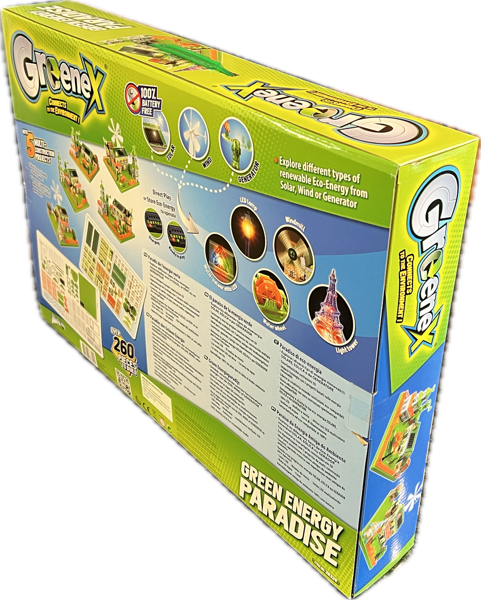 Greenhouse Green Energy Paradise 100% Battery Free (STEM LEARNING)