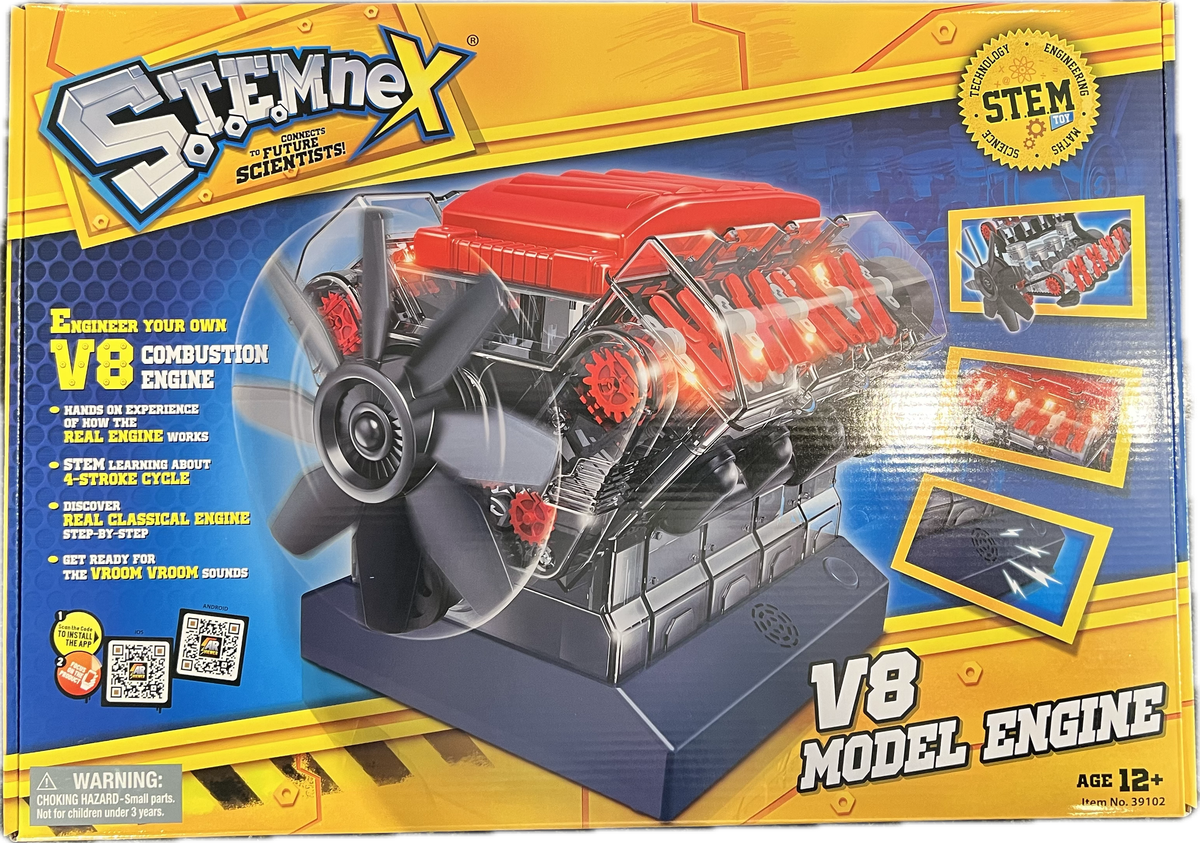 V8 Model Engine (Self Assembly working Model)