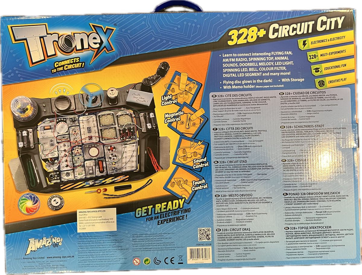 Circuit City Multi Experiments on Electronics & Electricity STEM Learning