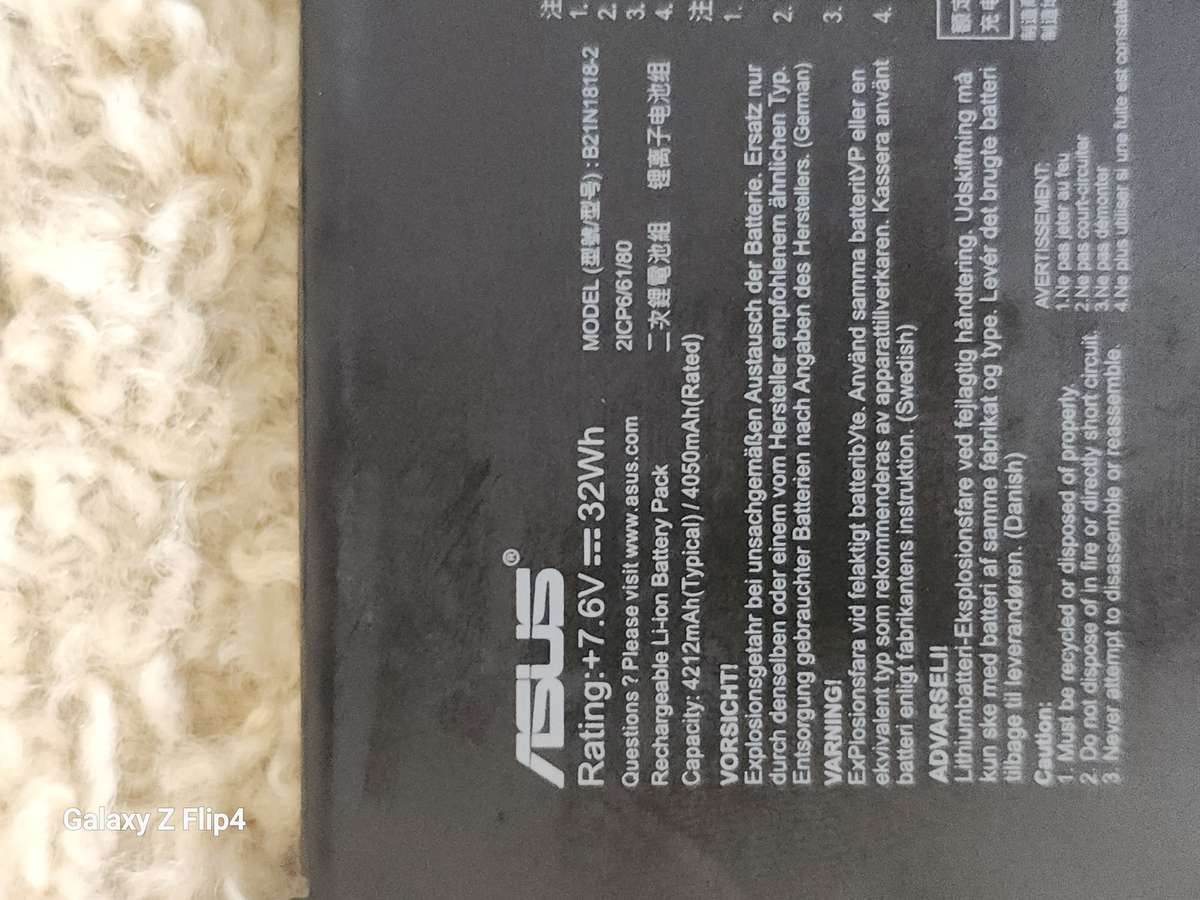 Asus x515 battery