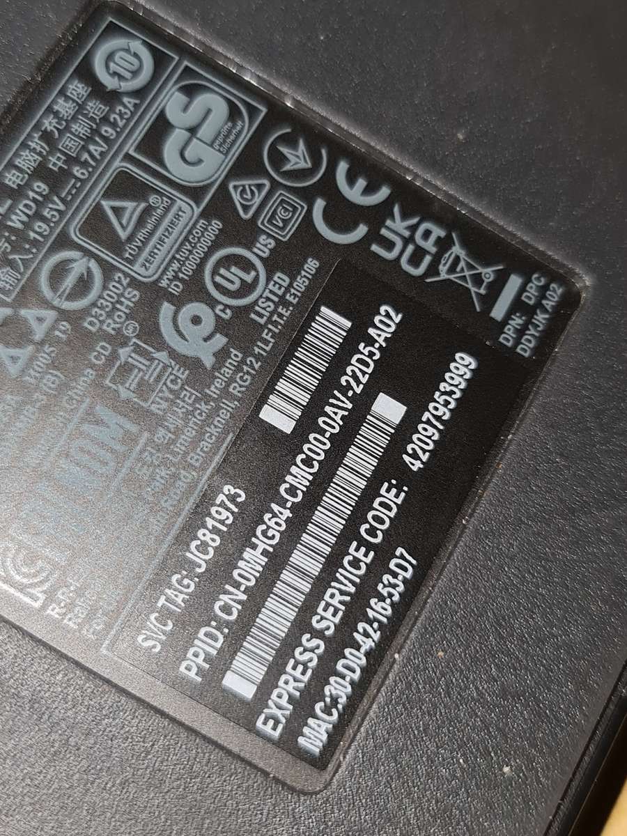 Dell type C Docking  station