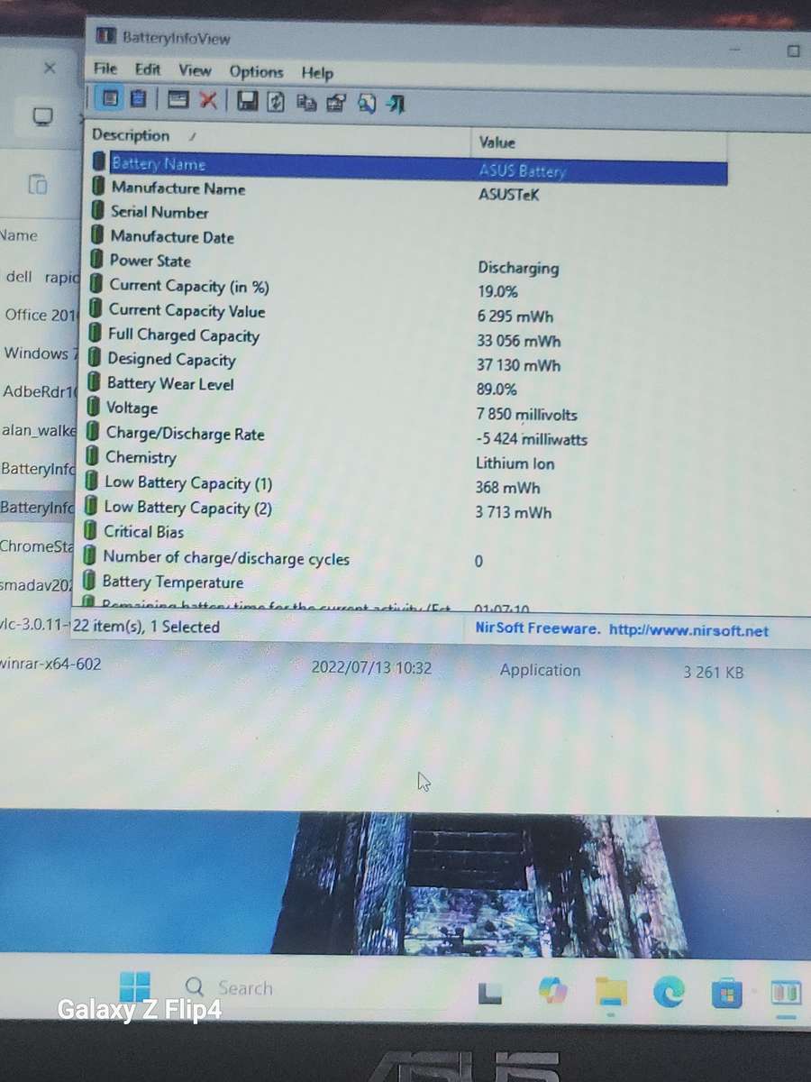 Asus X515M Intel Celeron N4020 256NVMe 8gig Ram Windows 11 24h2