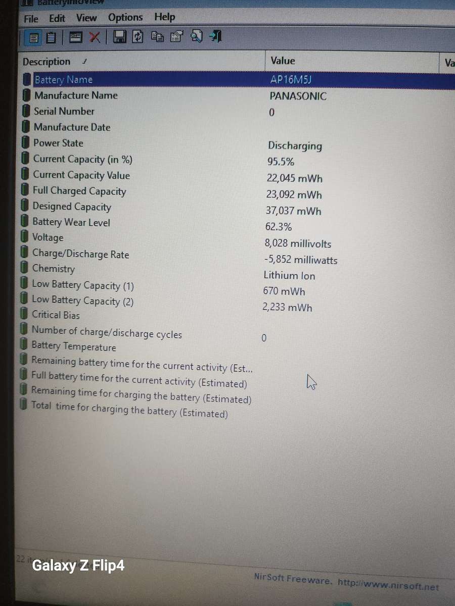Acer extensa Core i5 10th gen 512nvme 8gig ram Windows 11 24h2