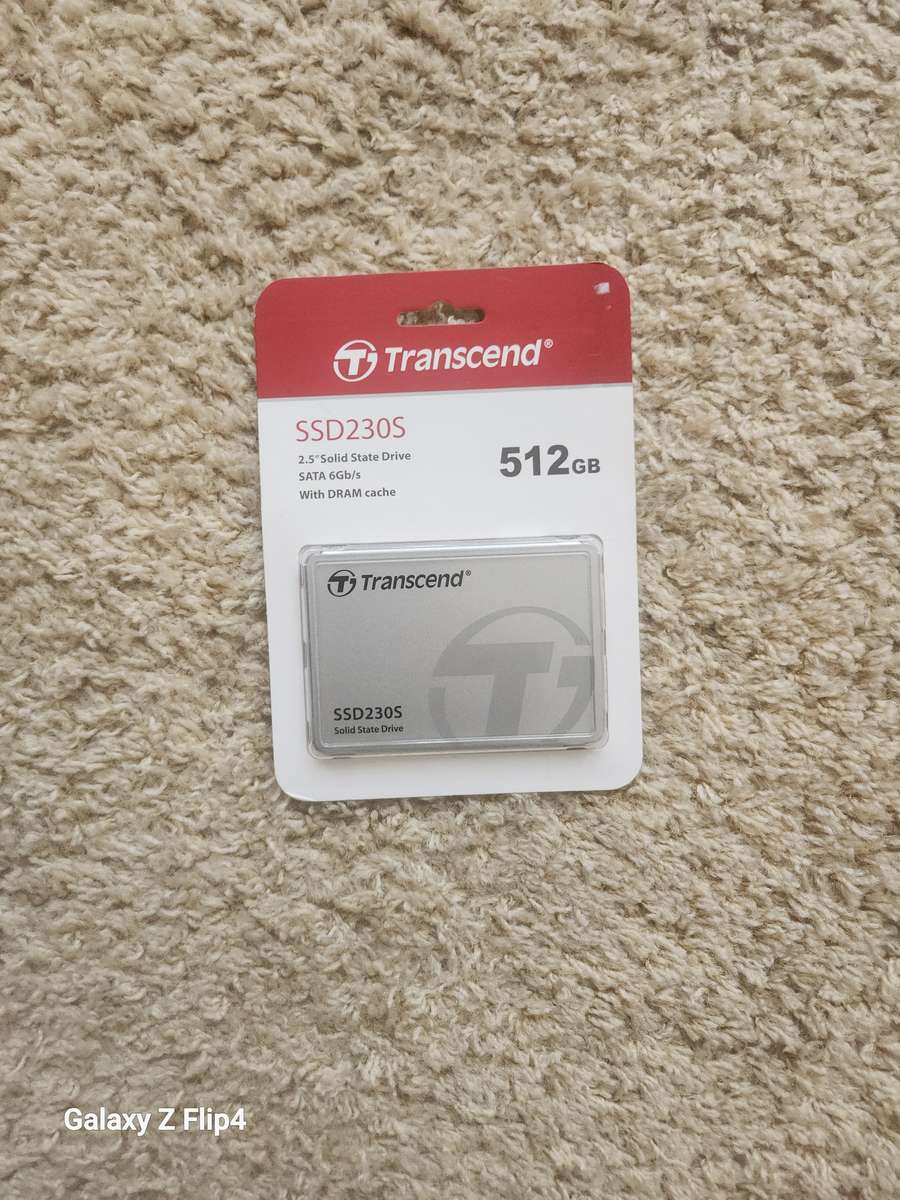 Transcend 512gig ssd 2 5"