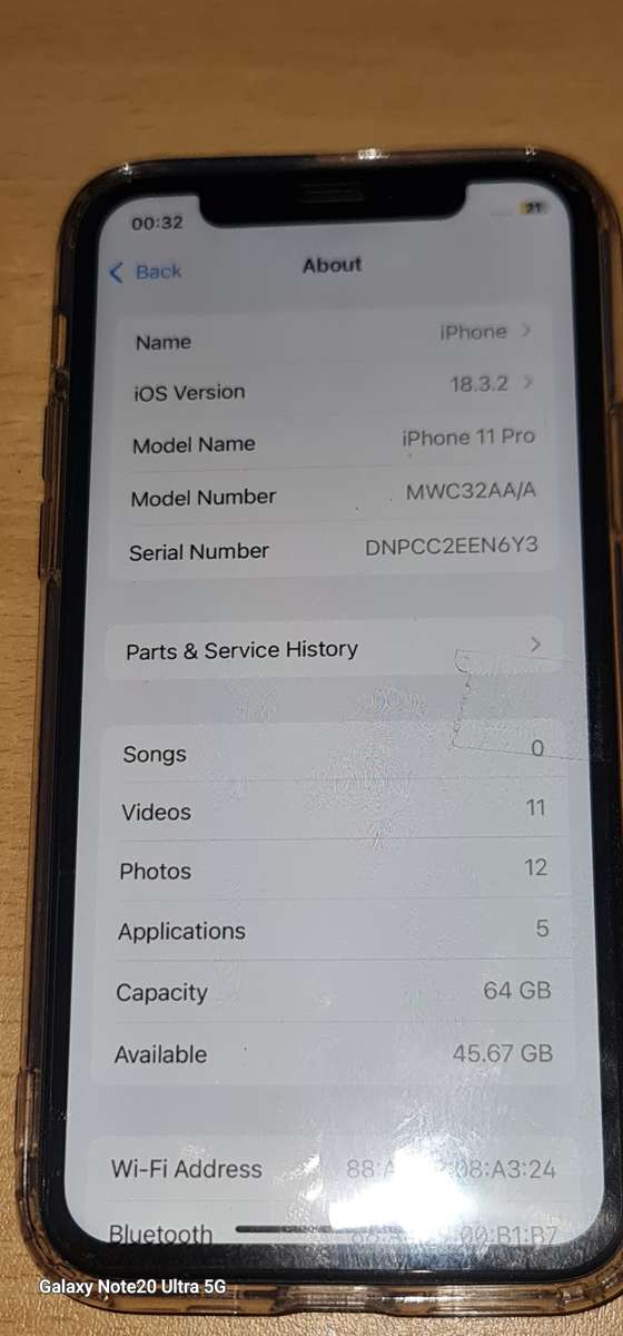 IPHONE 11 PRO 64GIG