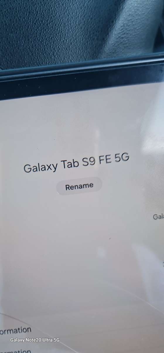 Samsung Galaxy Tab S9 FE 5G  10.9" 128GB Tablet