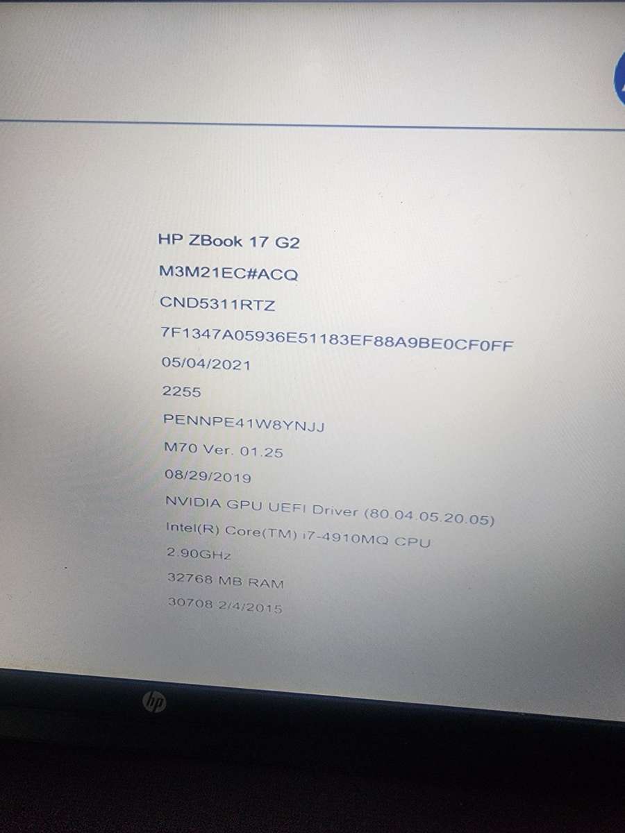 HP ZBOOK 17 CORE I7 4TH GEN 512GIG SSD 32GIG RAM WINDOWS 11 PRO