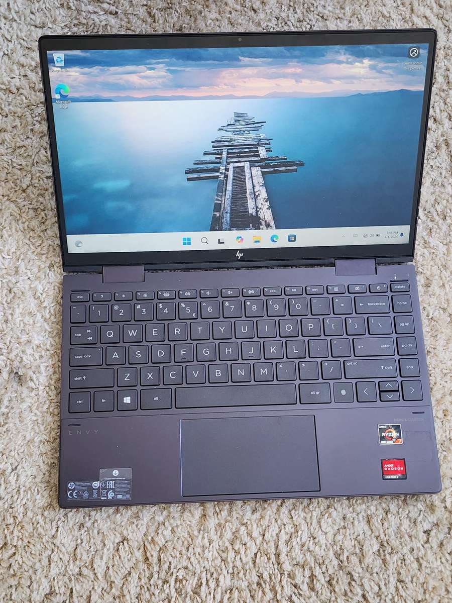 HP ENVY X360 CONVERTIBLE RYZEN 7 4700U512GIG NVME 8GIG RAM WINDOWS 11PRO 24H
