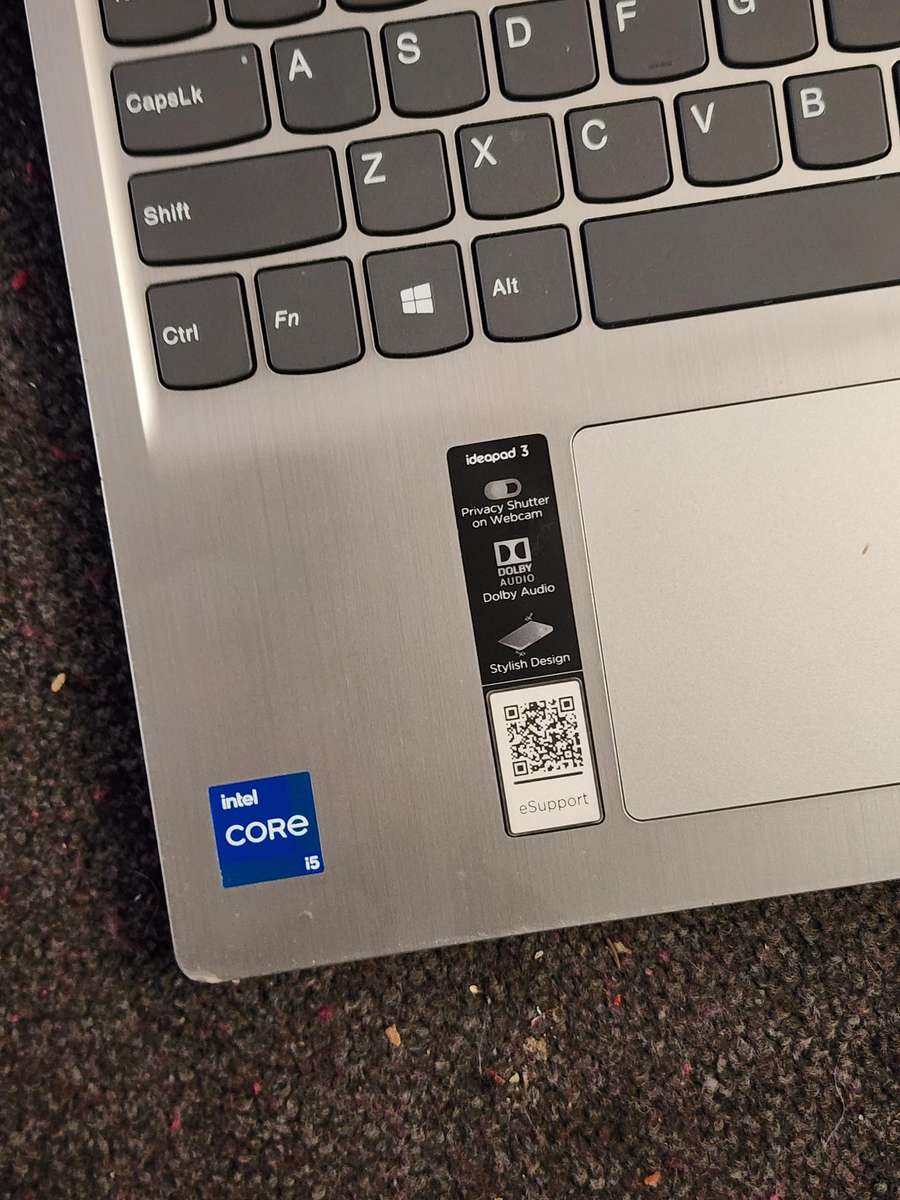 LENOVO IDEAPAD 3 CORE I5 11TH GEN 512NVME 8GIG RAM MICROSOFT WINDOWS 11 PRO 24H2