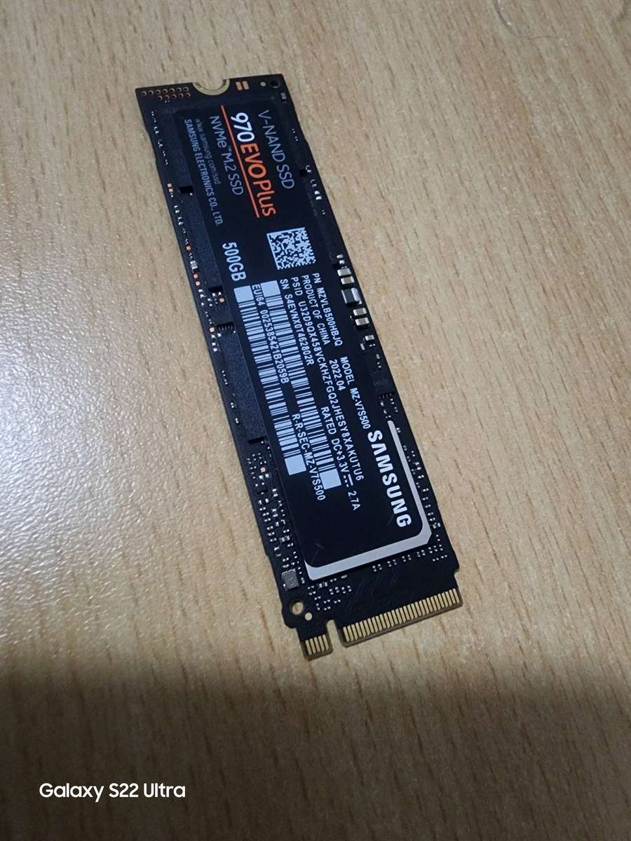 SAMSUNG EVO PLUS 970 500GIG NVME M.2