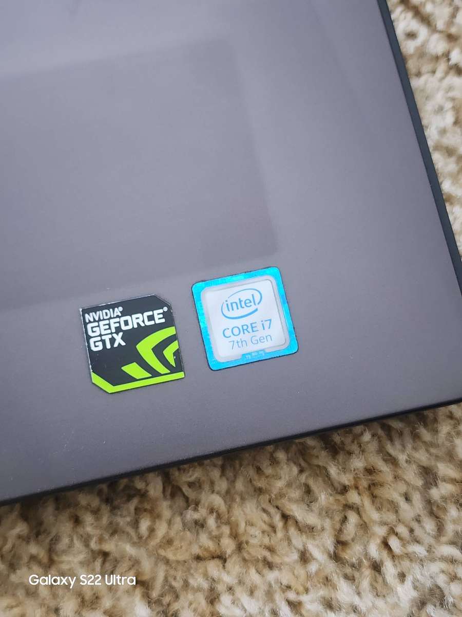 Dell 15 7000 GAMING  CORE i7 7th gen 480ssd 16gig ram