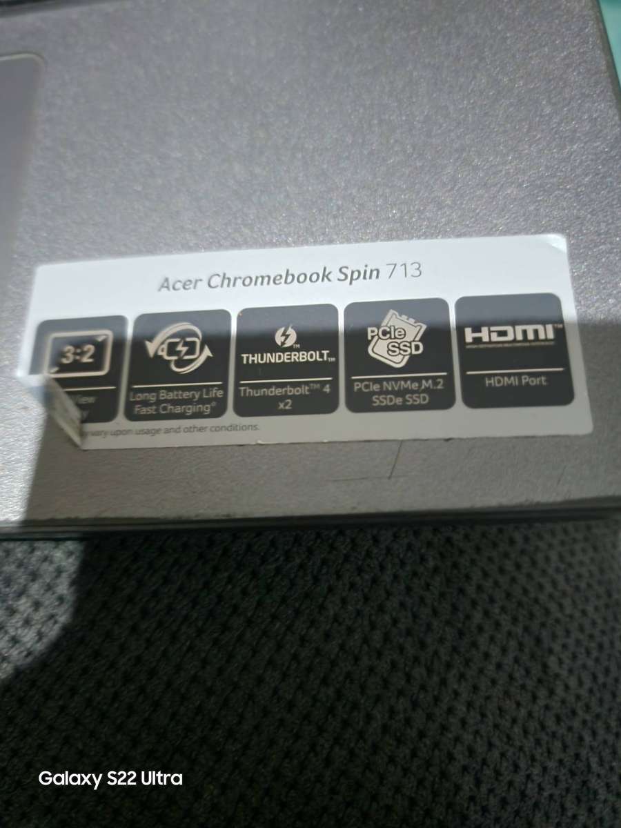 Acer Chromebook Spin 713 CORE I5 11TH GEN 2.40GHz