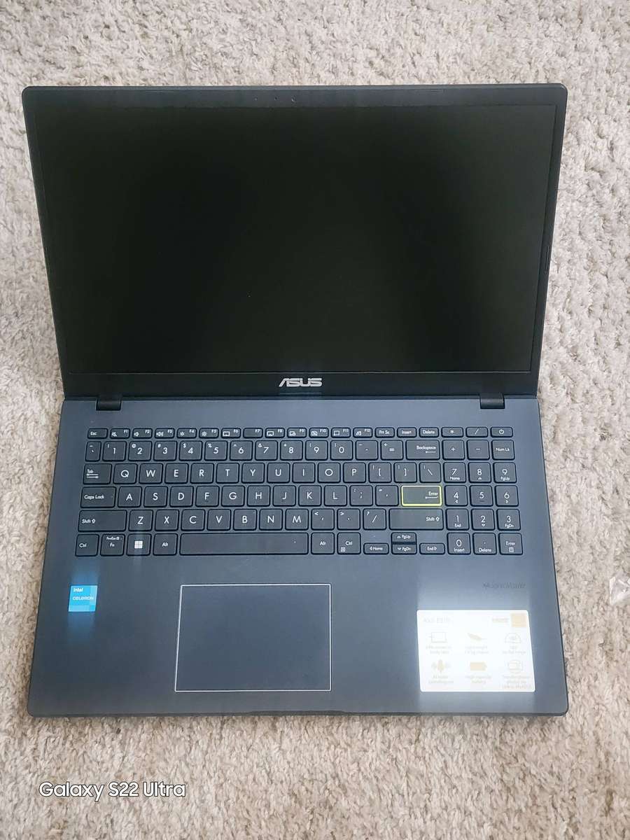 ASUS VIVOBOOK GO15 E510 BLACK INTEL N4500 256GIG NVME 4GIG RAM MICROSOFT WINDOWS 11PRO 24H2