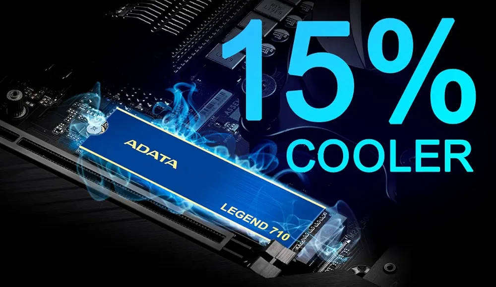 ADATA Legend 710 M.2 256GB PCI Express 3.0 NAND NVMe Internal SSD ALEG-710-256GCS