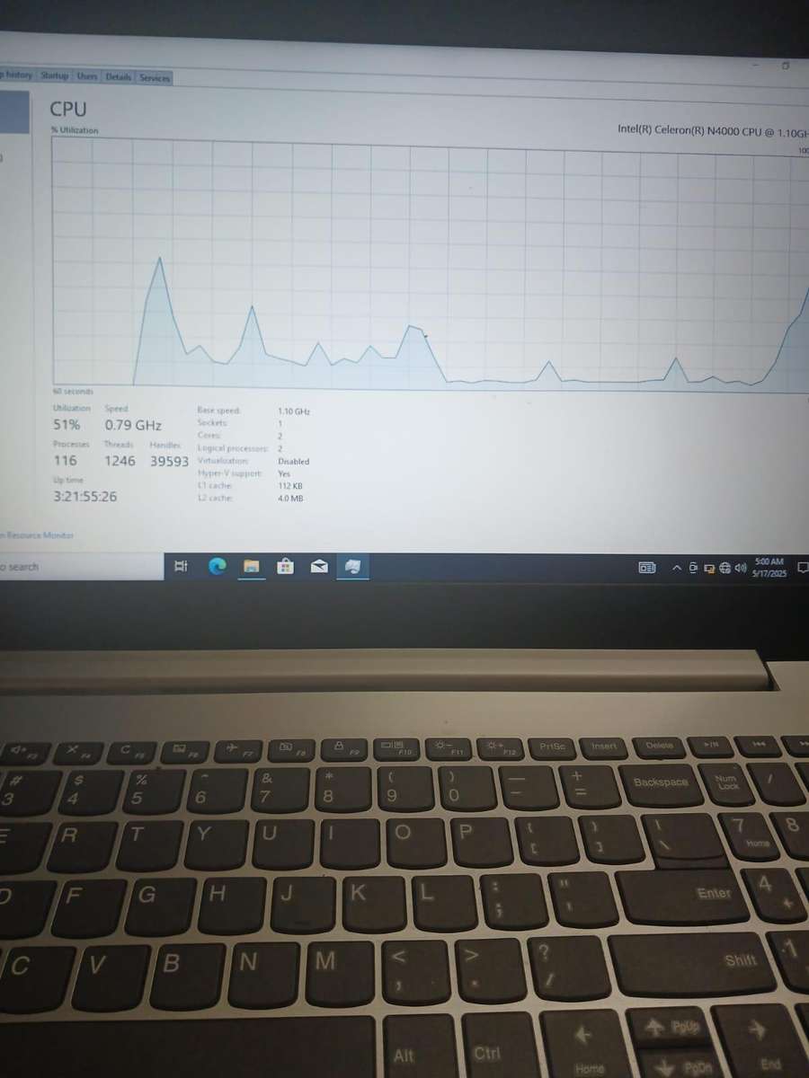 LENOVO IDEAPAD 330 INTEL CELERON N4000 500GIG HDD 4GIG RAM