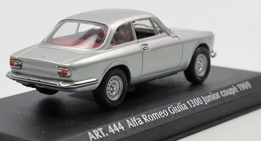 Alfa Romeo GT 1300 1969 Junior Coupe Detail Cars Silver 1_43 Boxed