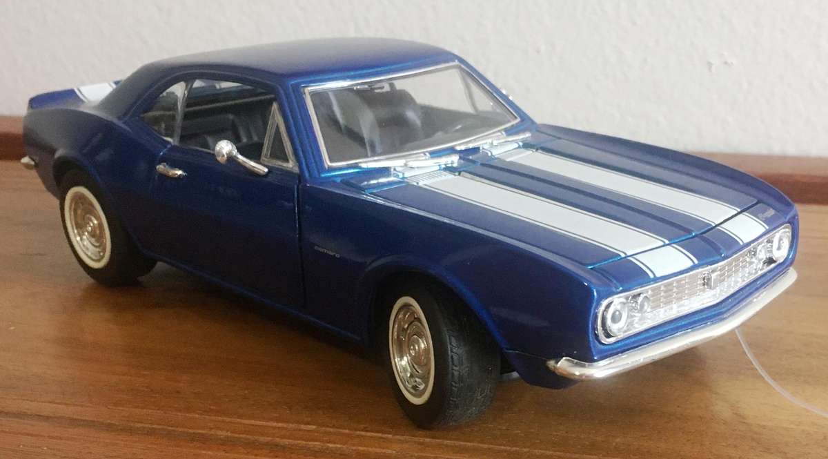 Chevy Camaro 1968 Z28 Superior Blue 1-24 No Box