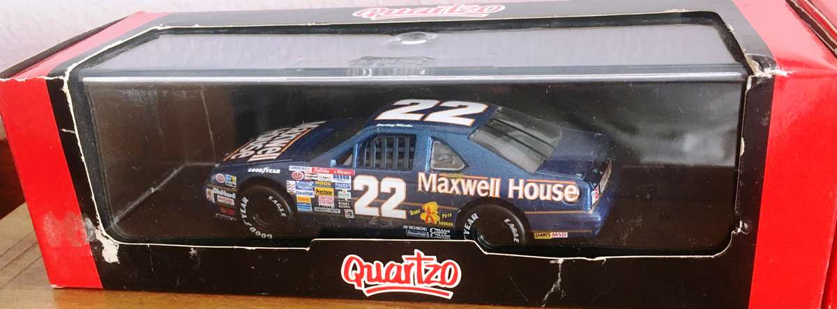 Ford Thunderbird 2008 Nascar #22 Quartzo Blu Boxed 1-43