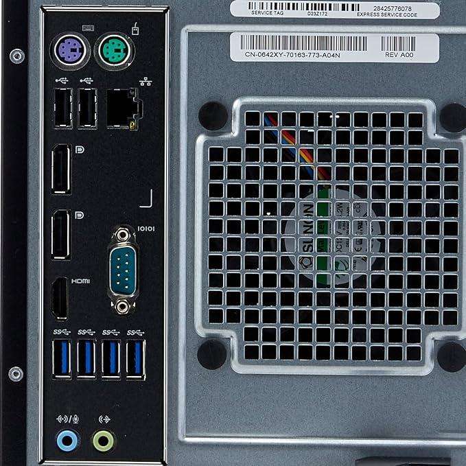 Dell PowerEdge T30 Server, Intel Xeon E3 v5 Quad-core 3.3GHz - 16 GB RAM, 512GB SSD