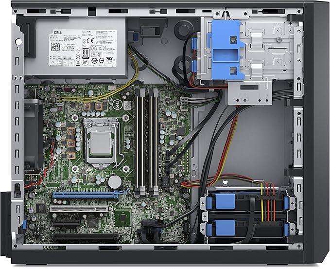 Dell PowerEdge T30 Server, Intel Xeon E3 v5 Quad-core 3.3GHz - 16 GB RAM, 512GB SSD