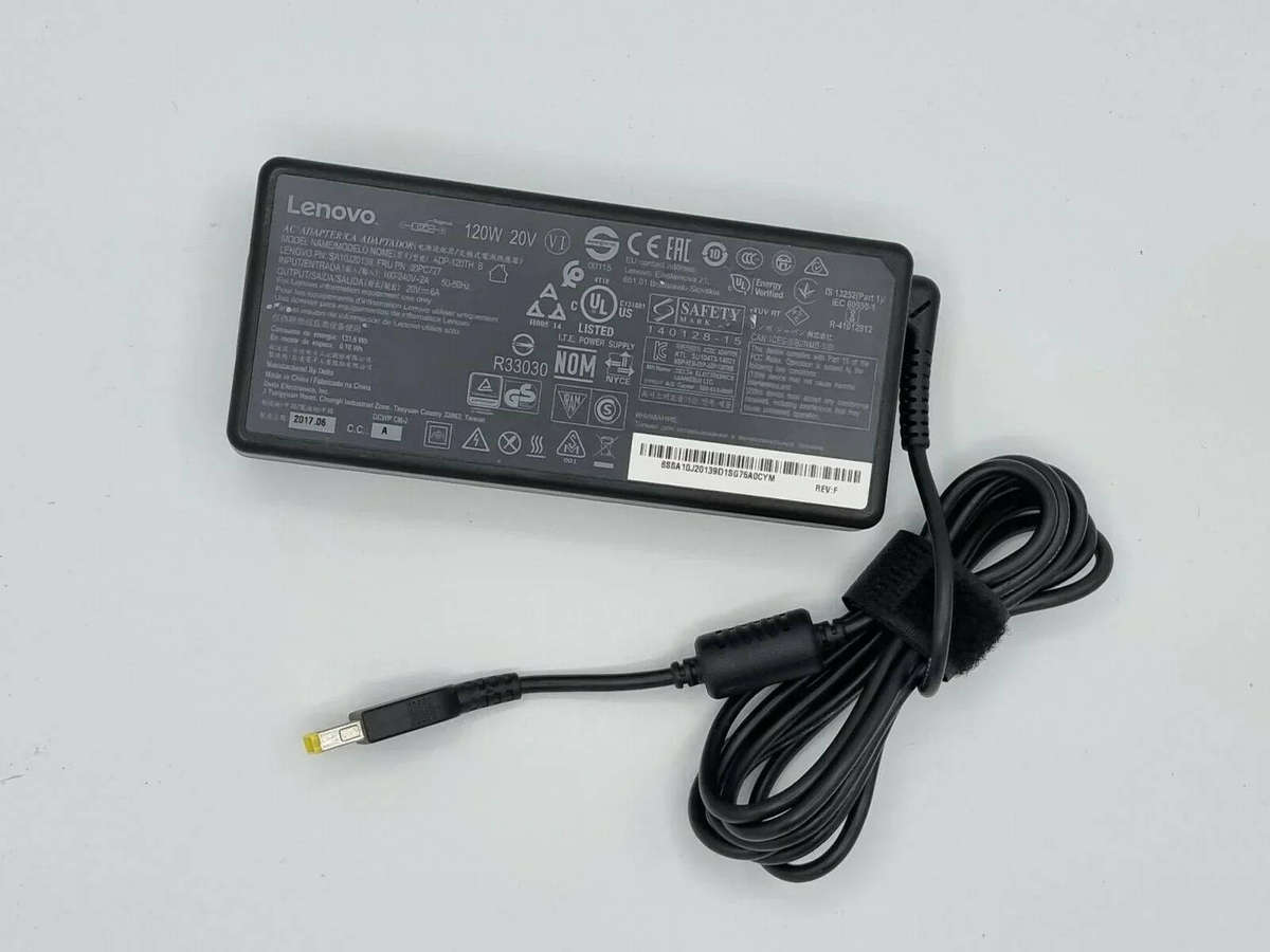 Genuine Lenovo Charger ADP-120TH (120W) 20V, 6A