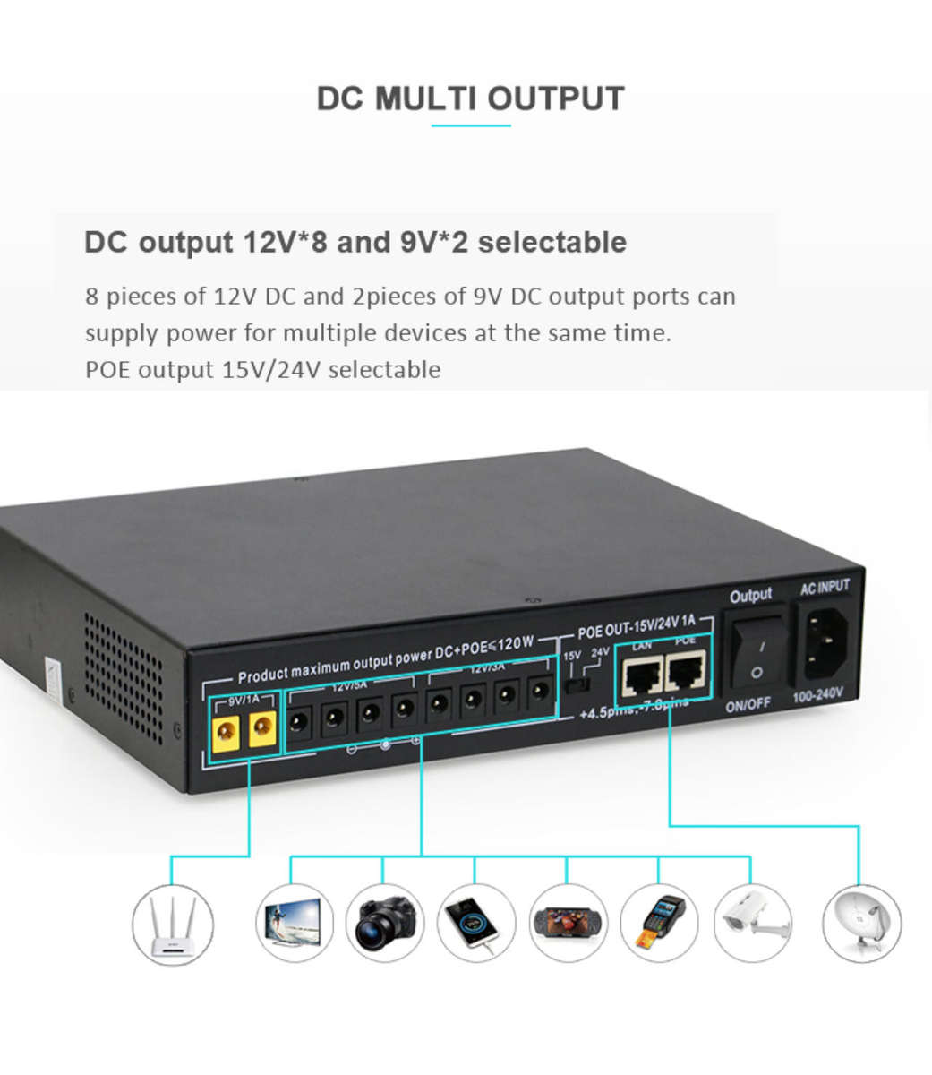 DC1018P - DC UPS Power bank