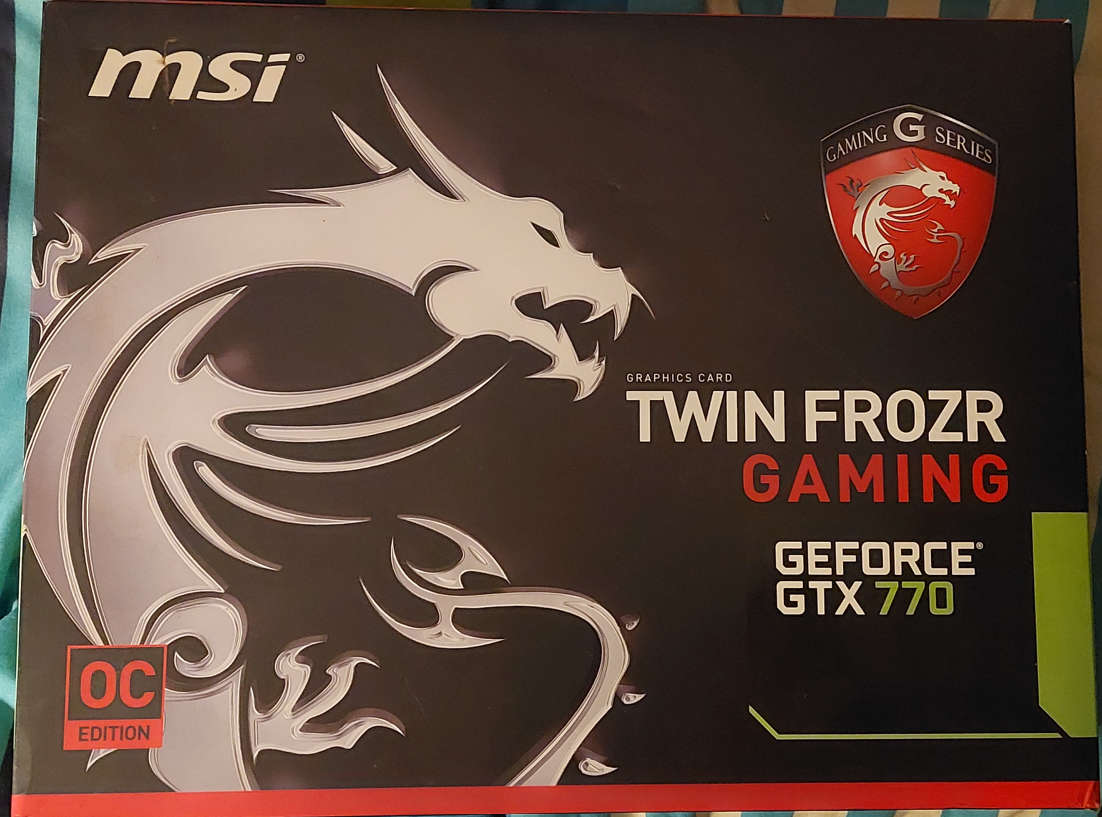MSI Gaming Series Twin Frozr Gaming Geforce GTX 770