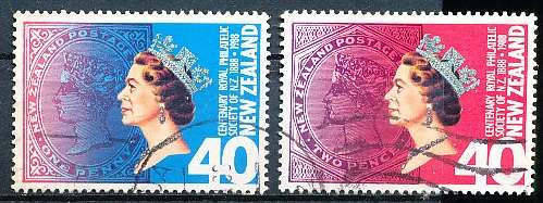 NEW ZEALAND   - 1988   Royal Philatelic Society     SET -     FINE USED