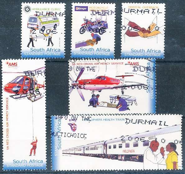 RSA -  2006  -    Medical Outreach   SET  - FINE  POSTALLY USED