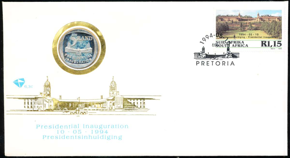 RSA    - 1994  -    MANDELA PRESIDENTIAL INAUGURATION   -   READ BELOW