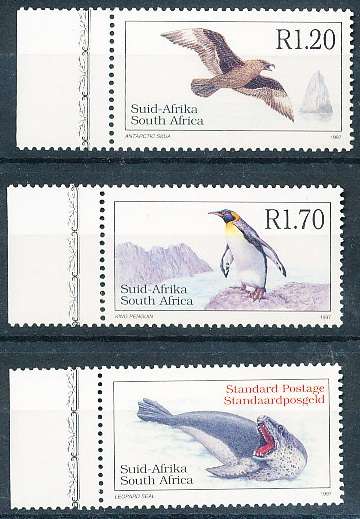 RSA -  1997  - Antarctic Fauna  SET  - FINE  MINT
