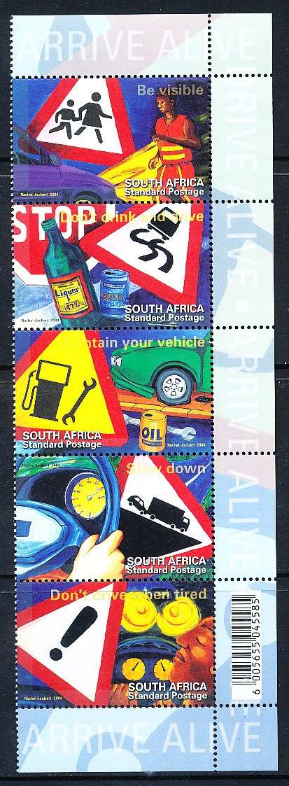 RSA  - 2004  -   Road Safety Campaign  FULL SET    - FINE  MINT